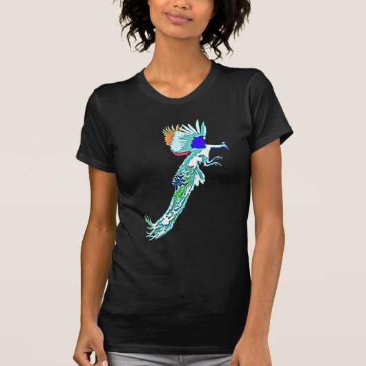 Peacock Attack T-shirt (Voorkant)