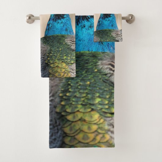 Peacock Bad Handdoek (Insitu)