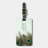 Peacock  Bagagelabels (Voorkant verticaal)