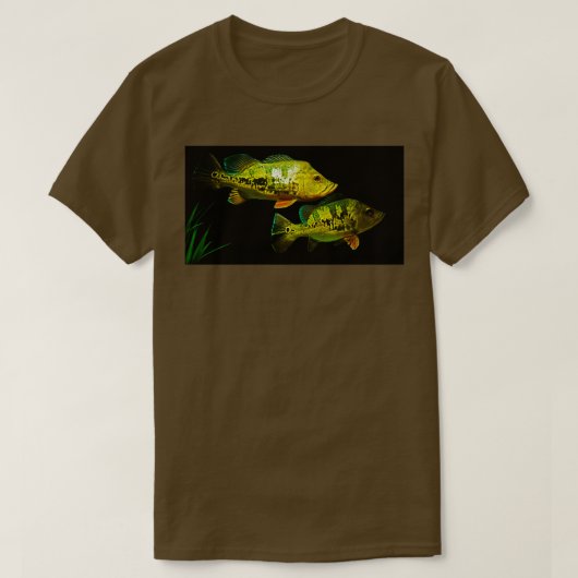 Peacock Bass Cichla monoculus T-shirt (Design voorkant)