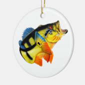 Peacock Bass Keramisch Ornament (Links)
