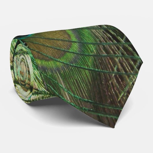 Peacock Beauty - Cravate (Roulé)