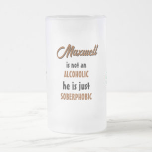 Peacock Beer Frosted Mok