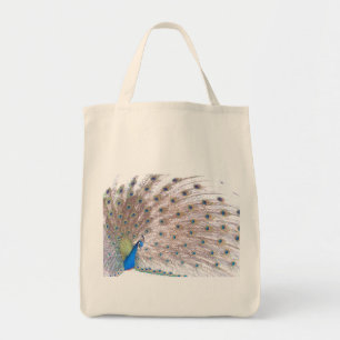 Peacock Bird Bag Tote Bag
