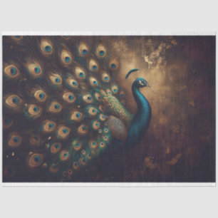 Peacock Bird Decoupage tissuepapier