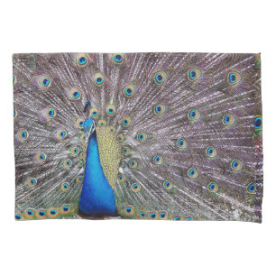 Peacock Bird Feathers Peafowl Pillowcase Kussensloop