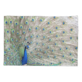 Peacock Bird Feathers Pillowcase Kussensloop (Achterkant)