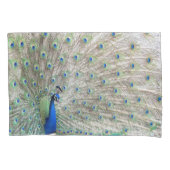 Peacock Bird Feathers Pillowcase Kussensloop (Voorkant)