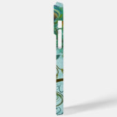 Peacock Birdcage Damask Case-Mate iPhone Case (Achterkant / Links)