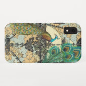 Peacock Birdcage Damask Case-Mate iPhone Case (Achterkant (horizontaal))