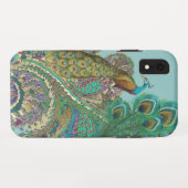 Peacock Birdcage Damask Coque iTouch (Dos (Horizontal))