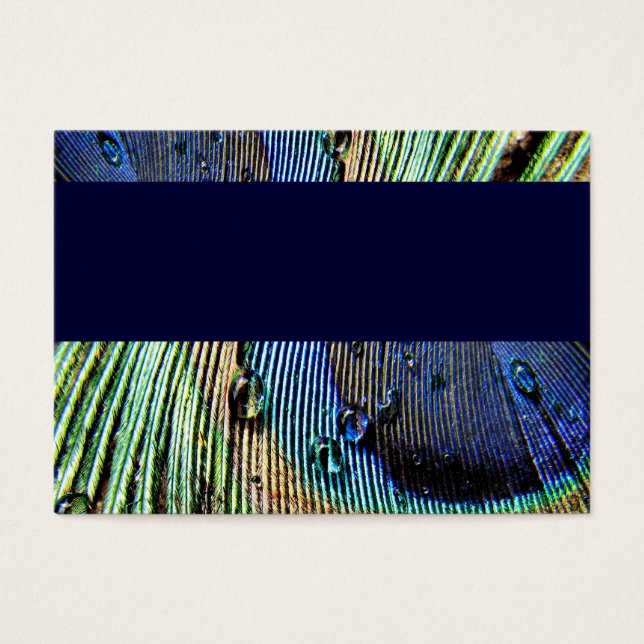 Peacock bleu (Devant)