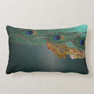 Peacock Bling Kussen