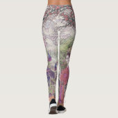 Peacock Blossom en Lotus Bride Leggings (Achterkant)