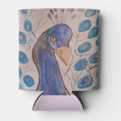 Peacock Blue Blikjeskoeler (Voorkant)