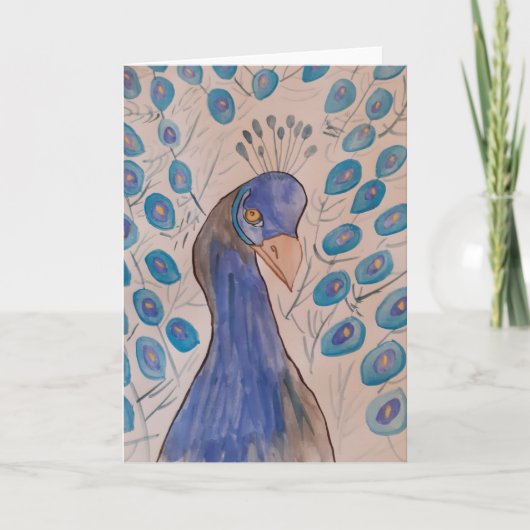 Peacock Blue Kaart (Voorkant)