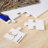 Peacock Blue Legpuzzel (Zijkant)