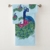 Peacock Blue Lotus Fleur Henné (En situation)