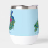 Peacock Blue Lotus Fleur Henné (Gauche)