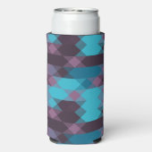 peacock blue, purple, topaz blue and thunder (Seltzer Achterkant)