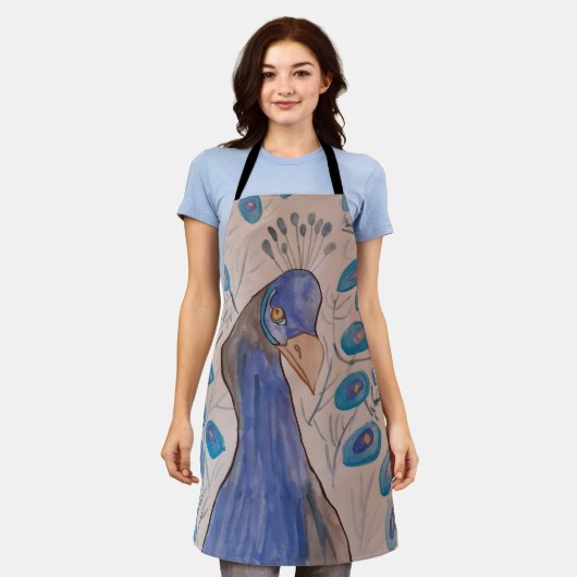 Peacock Blue Schort (Gedragen)