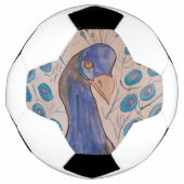 Peacock Blue Voetbal (Voorkant)