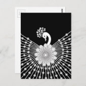 Peacock Briefkaart (Voorkant / Achterkant)
