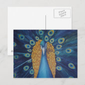 Peacock Briefkaart (Voorkant / Achterkant)