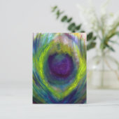 Peacock Briefkaart (Staand voorkant)