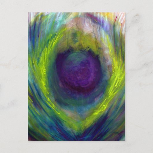 Peacock Briefkaart (Voorkant)