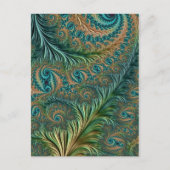 Peacock Briefkaart (Voorkant)