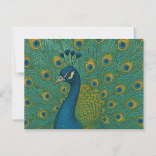 Peacock Briefkaart