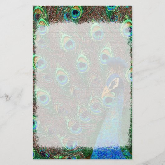 Peacock Briefpapier (Voorkant)