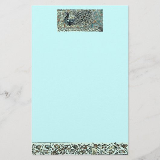 Peacock Briefpapier (Voorkant)