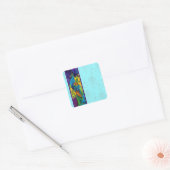 Peacock Bright en Fun Stickers Labels (Envelop)