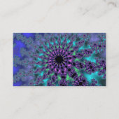 Peacock Burst Visitekaartje (Voorkant)