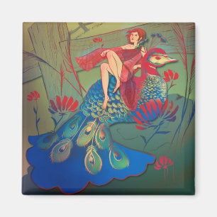 Peacock Butter - Magnet Magneet