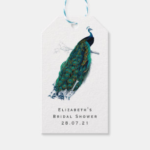 Peacock Cadeaulabel