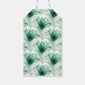  Peacock Cadeaulabel (Achterkant)