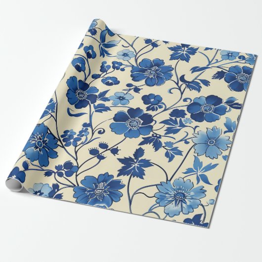 Peacock Cadeaupapier (Uitgerold)