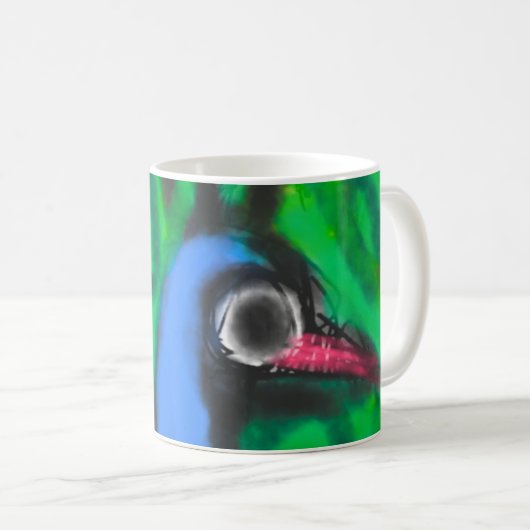 Peacock Coffee Mug (Devant droit)