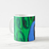 Peacock Coffee Mug Koffiemok (Voorkant links)