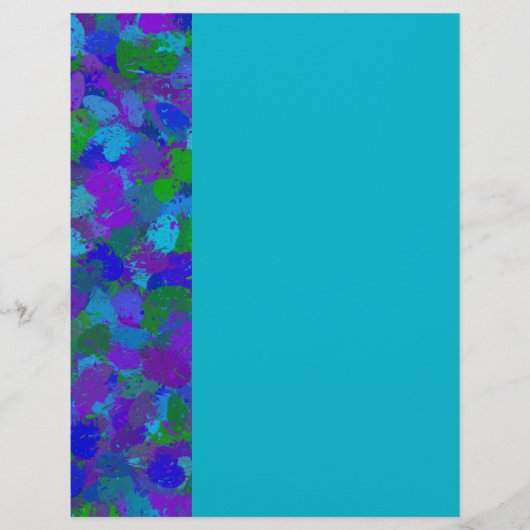 Peacock Color Stationery (Voorkant)