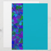 Peacock Color Stationery (Voorkant / Achterkant)