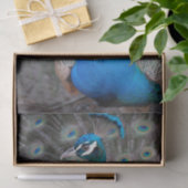Peacock Colorful Close-up Tissuepapier (Geschenk)