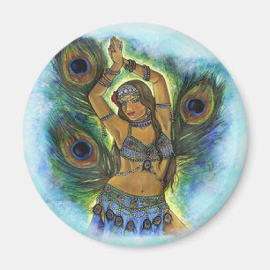 Peacock Dancer Magnet Magneet
