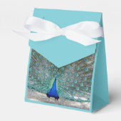 Peacock Design Party Favors Box Bedankdoosjes (Voorkant Zijde)