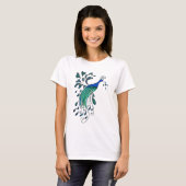 Peacock Design T-shirt (Voorkant volledig)