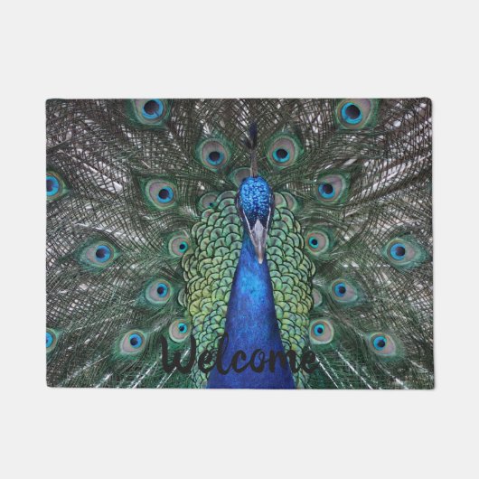 Peacock Deurmat (Voorkant)