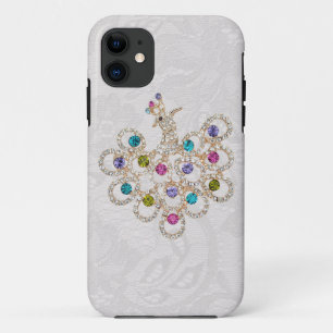 Peacock Diamonds & Jewels Paisley Lace iPhone 5 11 Hoesje